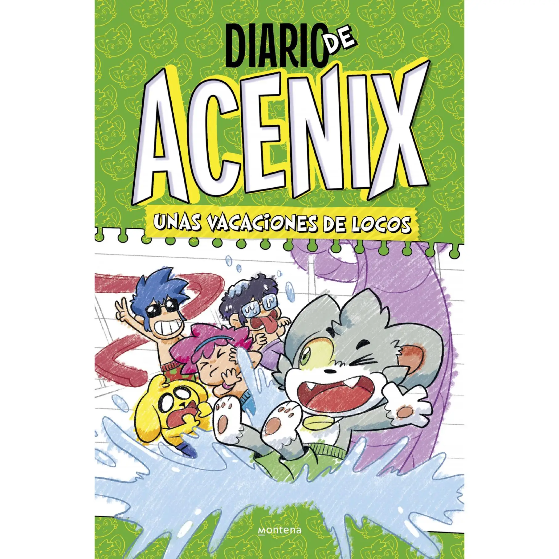 Daily Book of Acenix. A crazy holiday (Acenix Diary 2). Publisher MONTENA year 2024 author Acenix ISBN 9788419848819