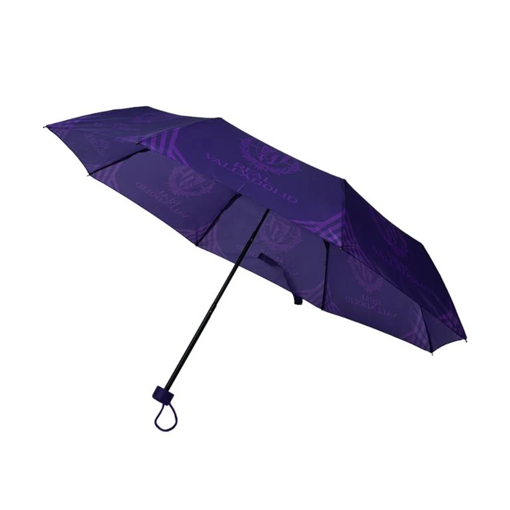 Real Valladolid purple folding umbrella Manual 79856