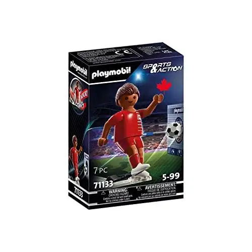 PLAYMOBIL Sports and Action Soccer player Canada 71133, from 5 years