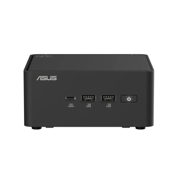 Asus nuc 15 pro tall mini ordenador intel core 3-100u raptor lake refresh-u - ddr5 - usb 2.0, 3.2, hdmi, rj-45, thunderbolt 4, wifi7, bluetooth - color negro