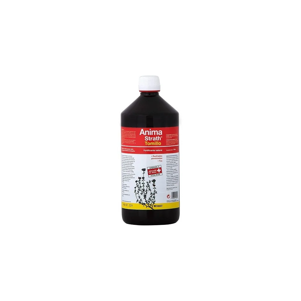 Anima Strath® Tomillo 1 L – Suplemento Natural Respiratorio para Perros y Gatos | Stangest
