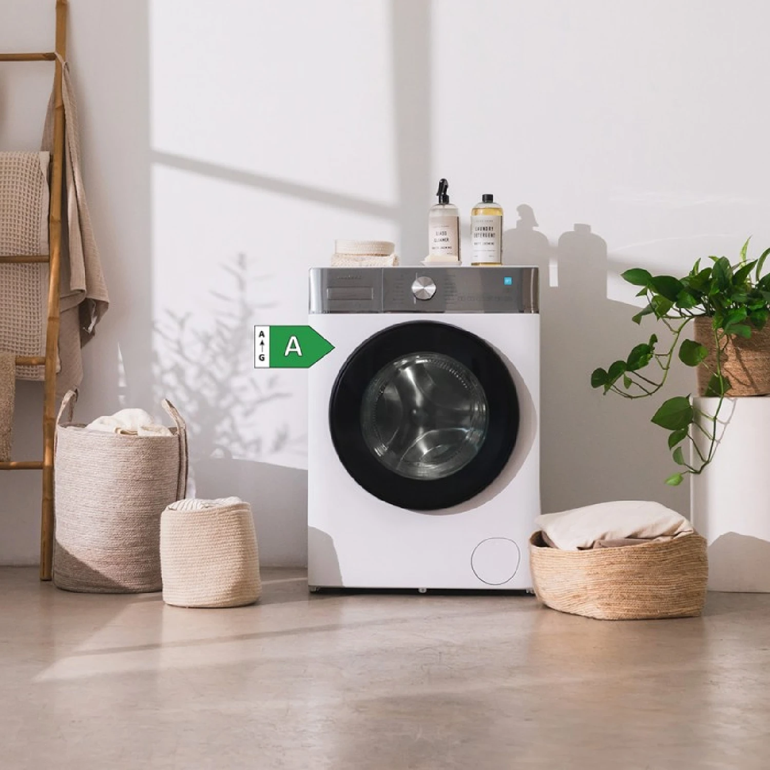 Cecotec Máquina de lavar roupa com carregamento frontal Bolero DressCode 8800 Inverter A