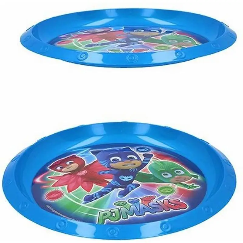 Colorbaby Plato Plástico Pj Masks 21 Cm - Resistente y Ligero