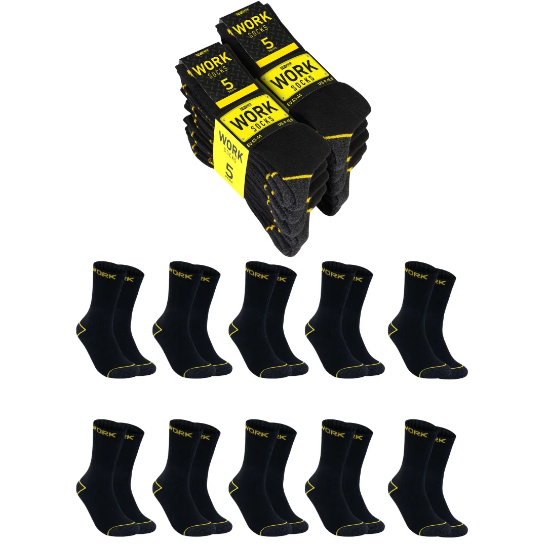 NAKLOE - 10 pairs-work socks-man work socks-work socks-man work socks