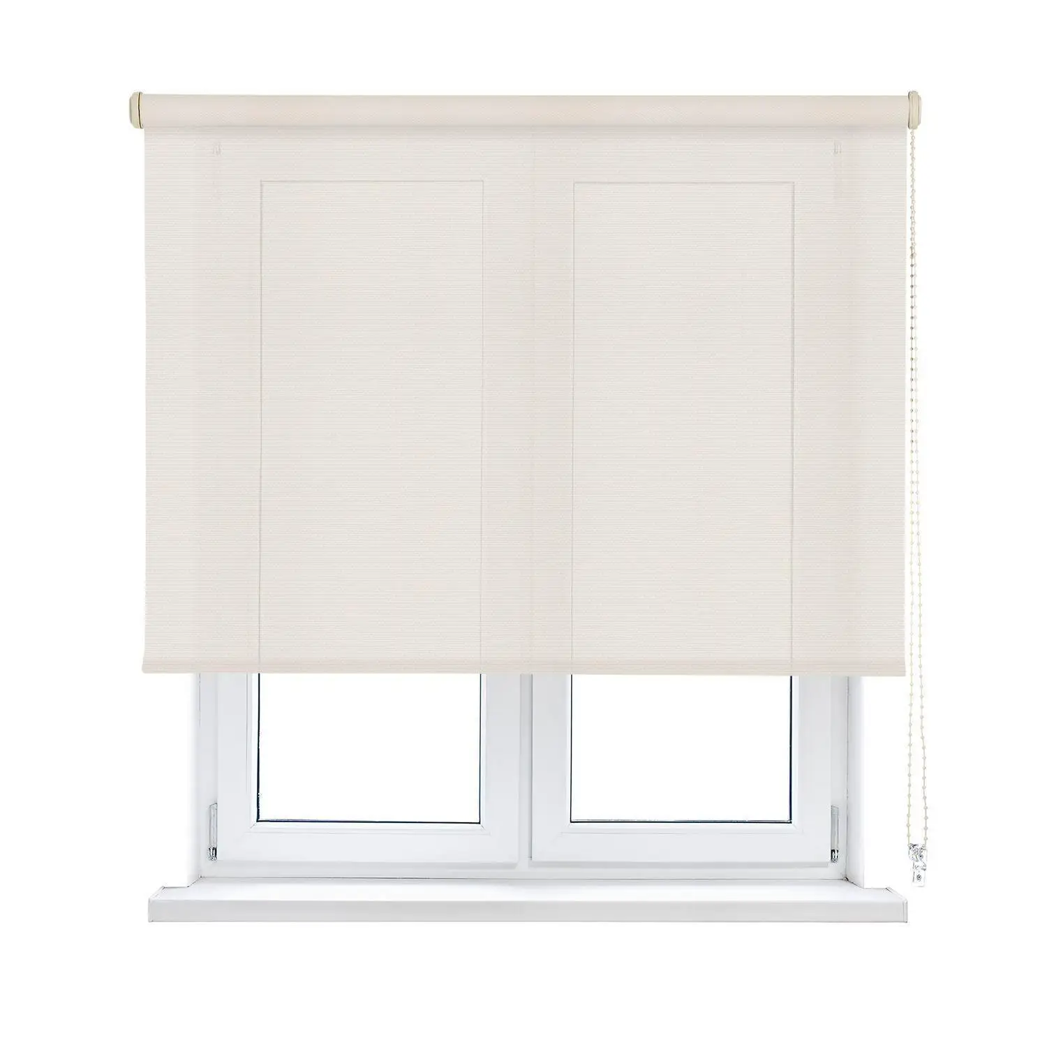 Estor Enrollable  de 200cm de largo Screen Apertura 5% Proporciona Intimidad. Estor Screen para Puertas y Ventanas. Aislante Térmico, Translucidos Fácil Instalación en Pared o Techo