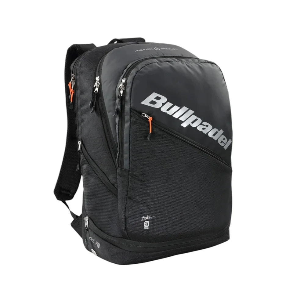 MOCHILA BULLPADEL BPM-25001 HACK Negro 2025 PAQUITO NAVARRO