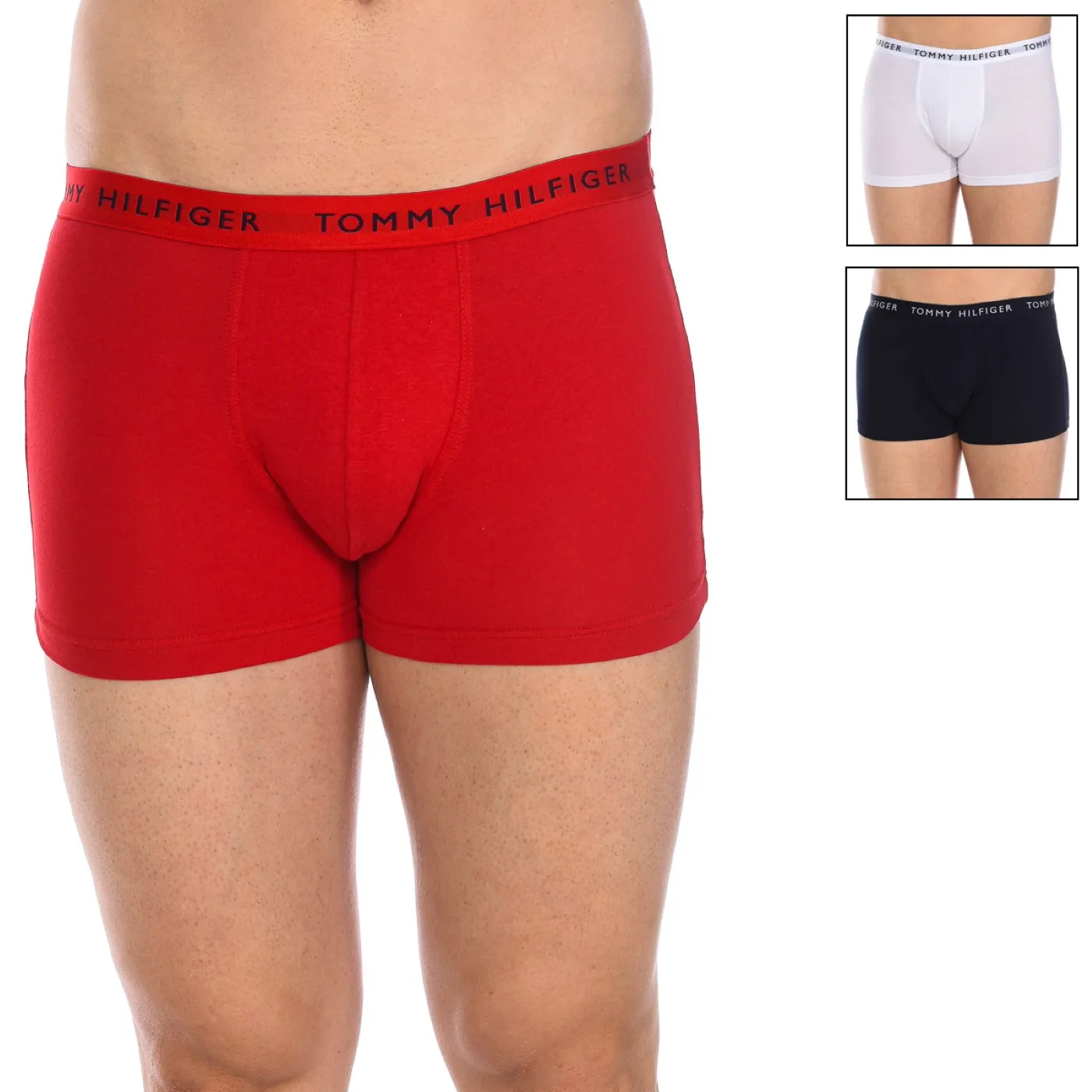 Tommy Hilfiger-Pack-3 boxer knitted breathable with anatomical front UM0UM02203 man