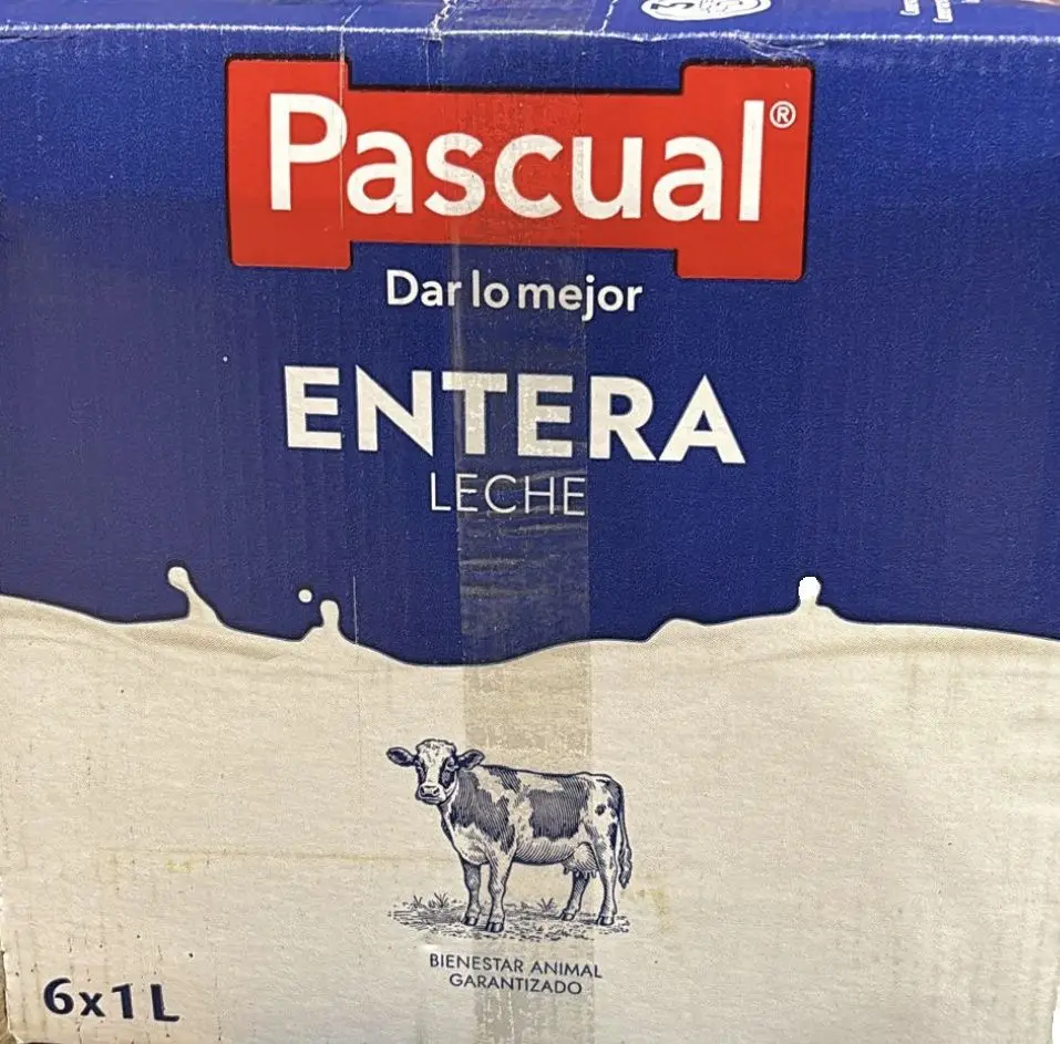 Leche Enteras 1 L x 6 UNIDADES - PASCUAL