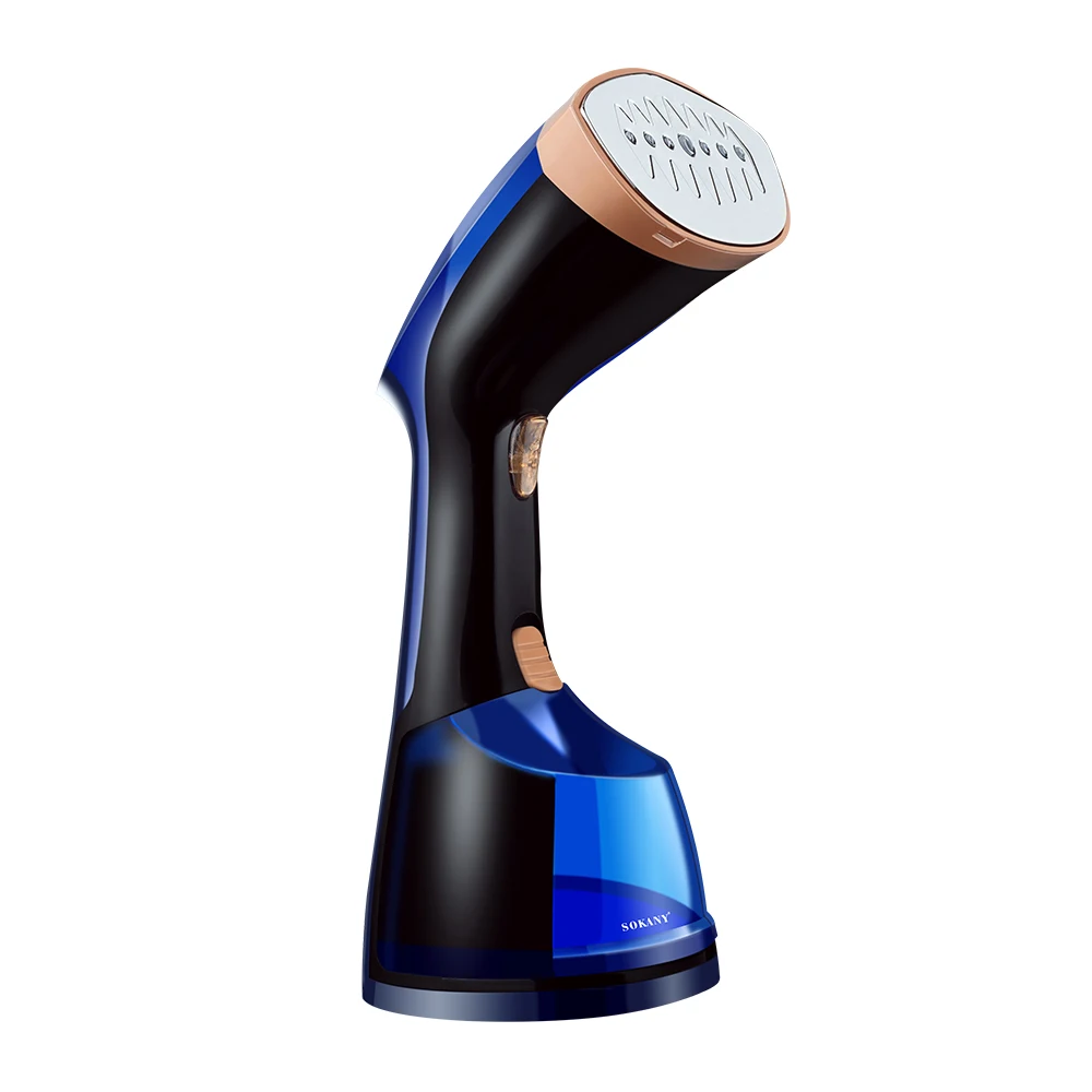 Plancha al vapor vertical 1200W, steamer portatil 250ml, cable 1,5m, calentamiento rapido. Sokany