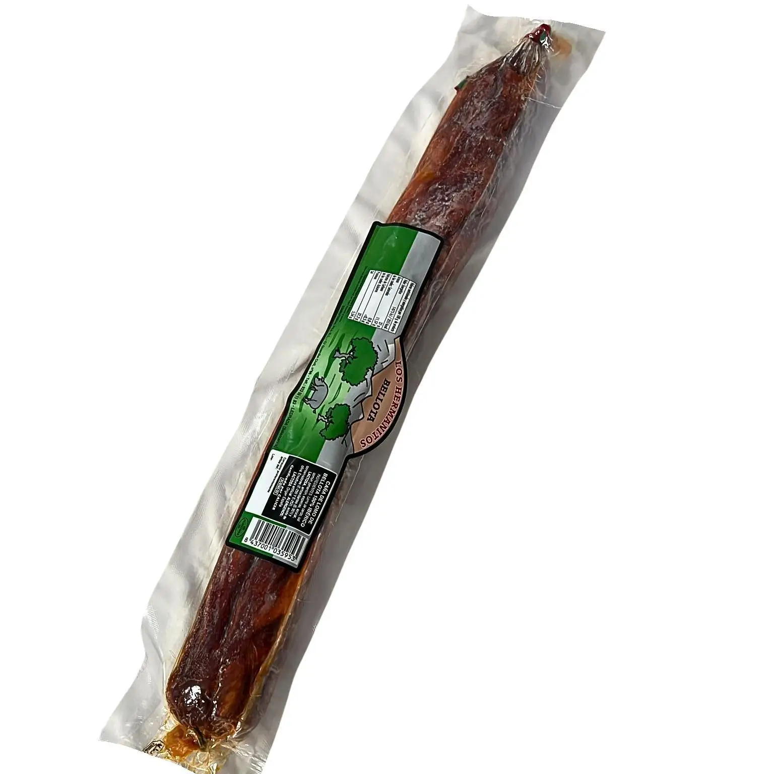 Caña de Lomo 100% Ibérica de Bellota, ,Sabor Puro y Veteado Noble, La Joya de la Dehesa, (Hermanos Bellota)
