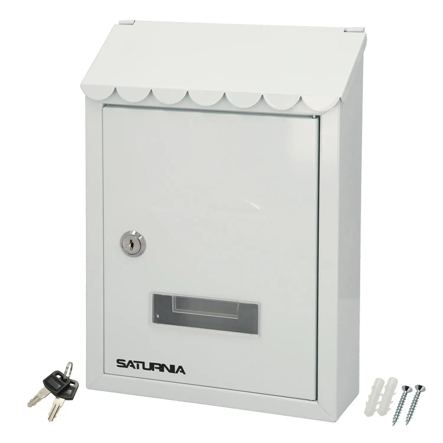 Exterior mailbox 205x300x70mm White