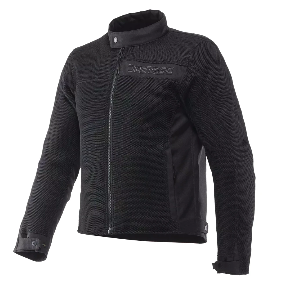 Chaqueta Dainese Lisbona Air Tex para Moto, Chaqueta de Verano Ventilada con Protecciones Certificadas, Ligera, Cómoda y Transpirable para Ciudad y Carretera