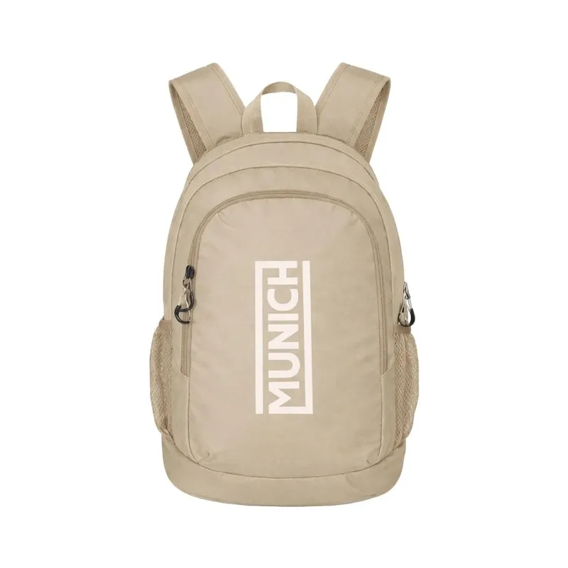 Mochila Beige Munich Urban 7113650 | Estilo Premium Y Funcional