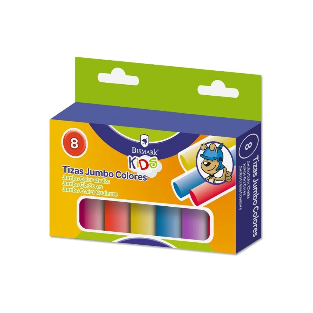 Colored chalks JUMBO BISMARK KIDS