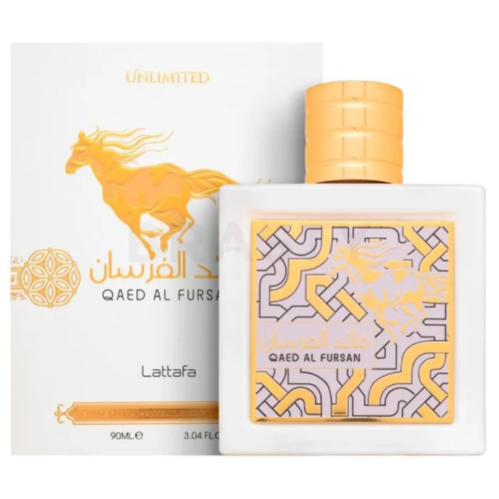 Qaed Al Fursan Unlimited de Lattafa 100 ml Perfume árabe 100% original unisex, oriental, elegante y distintivo