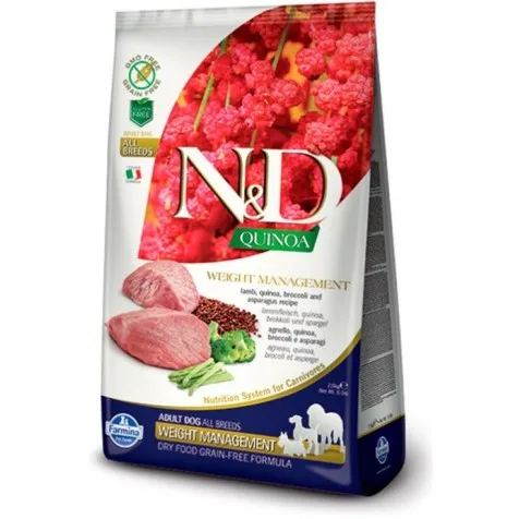 Farmina ND Quinoa Weight Management Grain Free Cordero 7 Kg