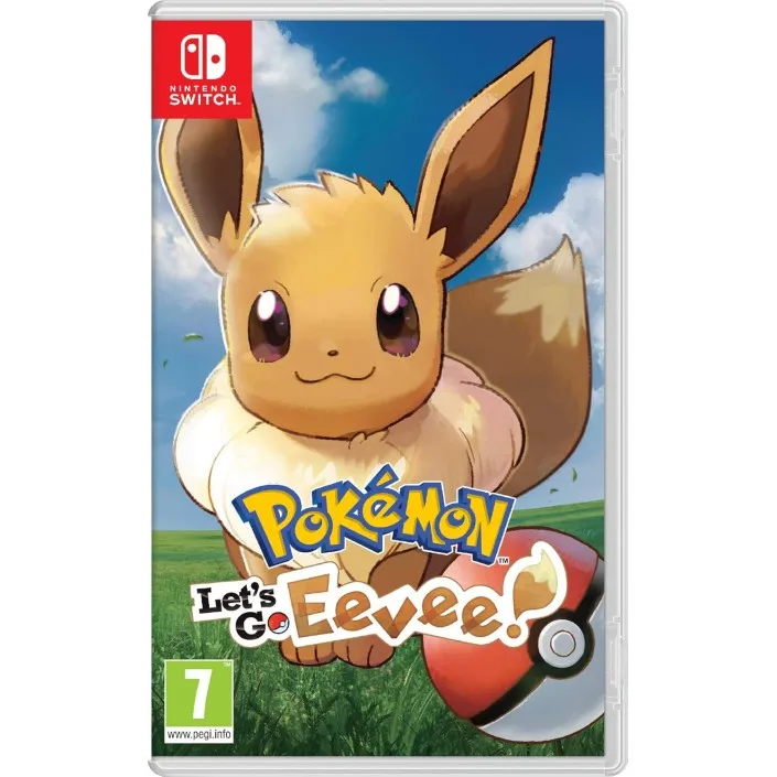 Juego Pokémon Let's Go Eevee! para Nintendo Switch PAL EU - Nuevo Original Precintado