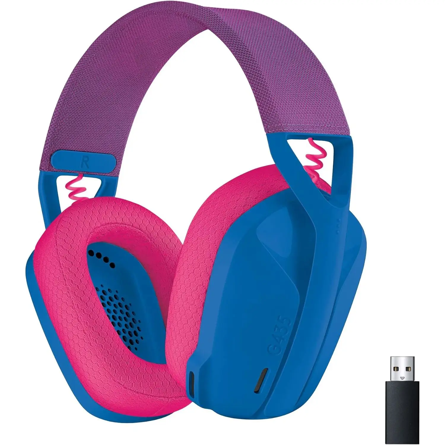 Logitech G435 Lightspeed Auriculares Gaming Inalámbricos con Micrófono Azul - Imagen 4
