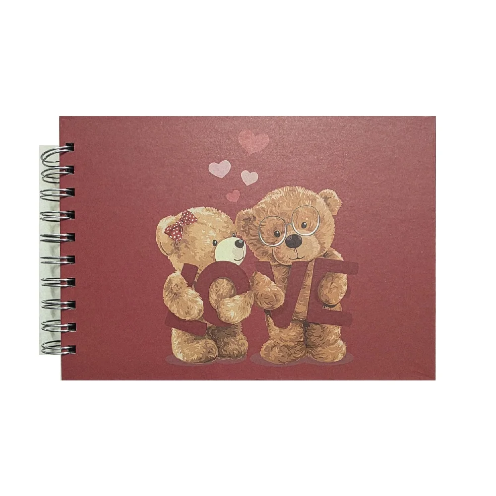 Álbum de fotos de San Valentín, álbum de fotos DIY, 40 páginas, 15x20cm.regalo de san valentin.