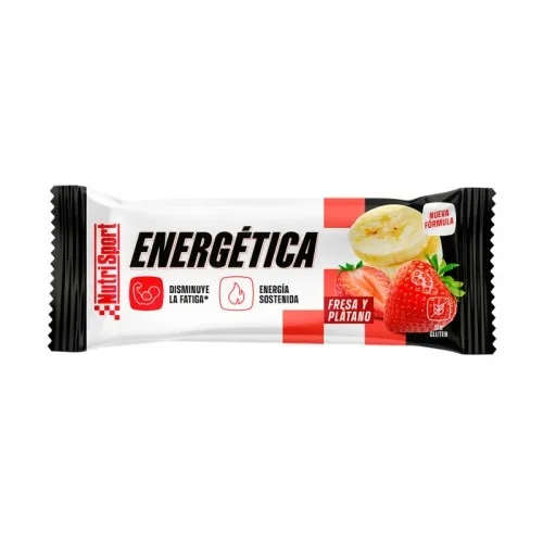 Nutrisport Barrita Energética Sabor Fresa y Plátano