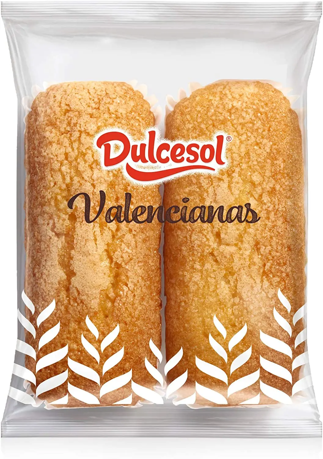 Magadalenas Valencianas Dulcesol individually wrapped 1.89Kg - 30 units approx-Start your day with our Valencian classics made with the traditional recipe. Quality and tender cupcakes-format in bulk box