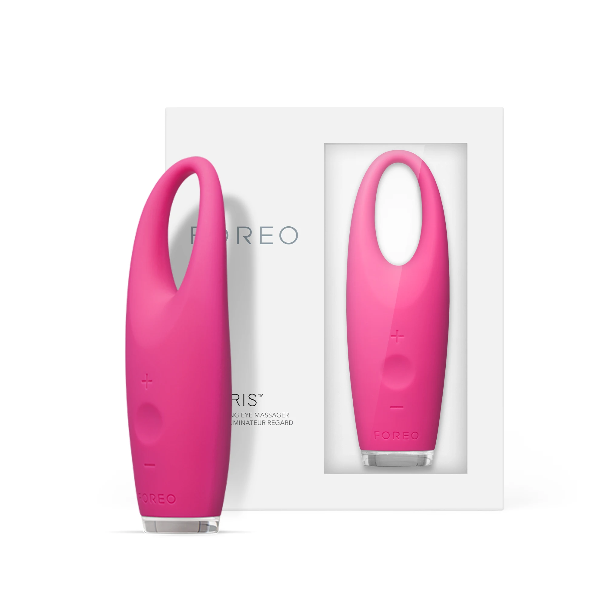 FOREO IRIS Masajeador e iluminador del contorno de ojos | Elimina ojeras, hinchazón y bolsas de los ojos | Aumenta la absorción de tu crema o sérum del contorno de ojos | Antiarrugas