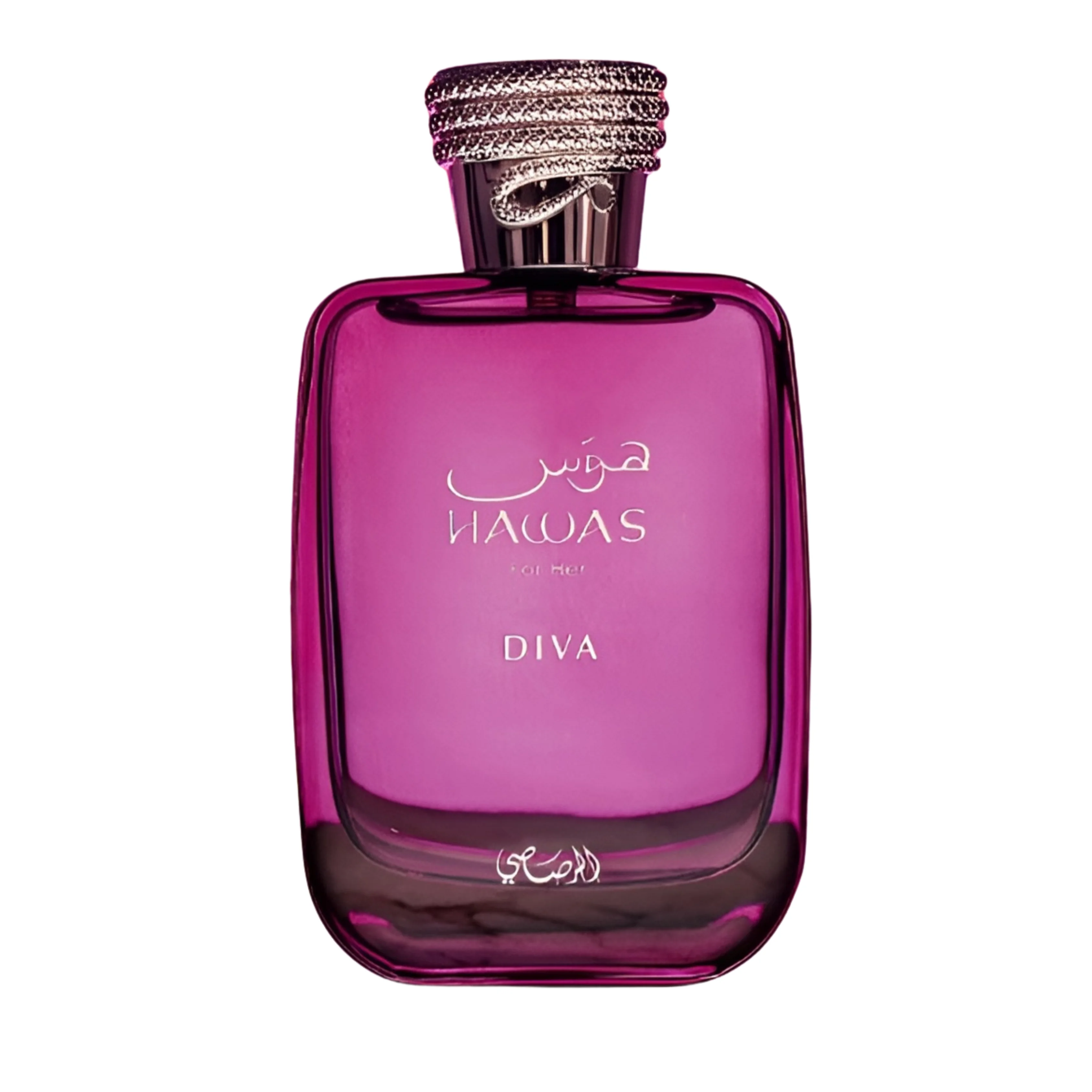 Hawas Diva Eau de Parfum 100 ml para Mujer – Rasasi | Perfume Oriental Floral con Frutos Rojos, Rosa e Incienso