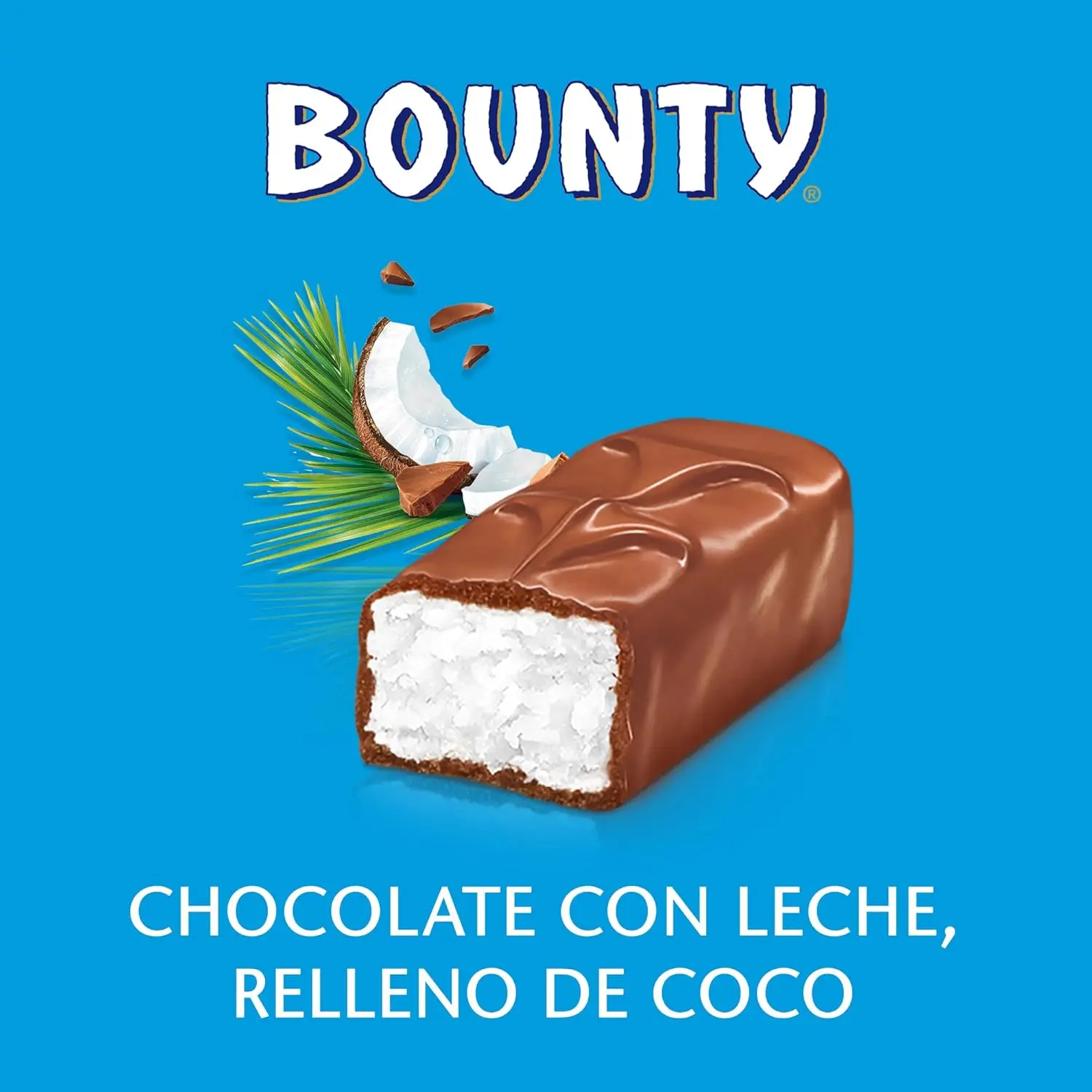 Bounty coconut chocolate coated with delicious milk chocolate (24 units of 57g) #2