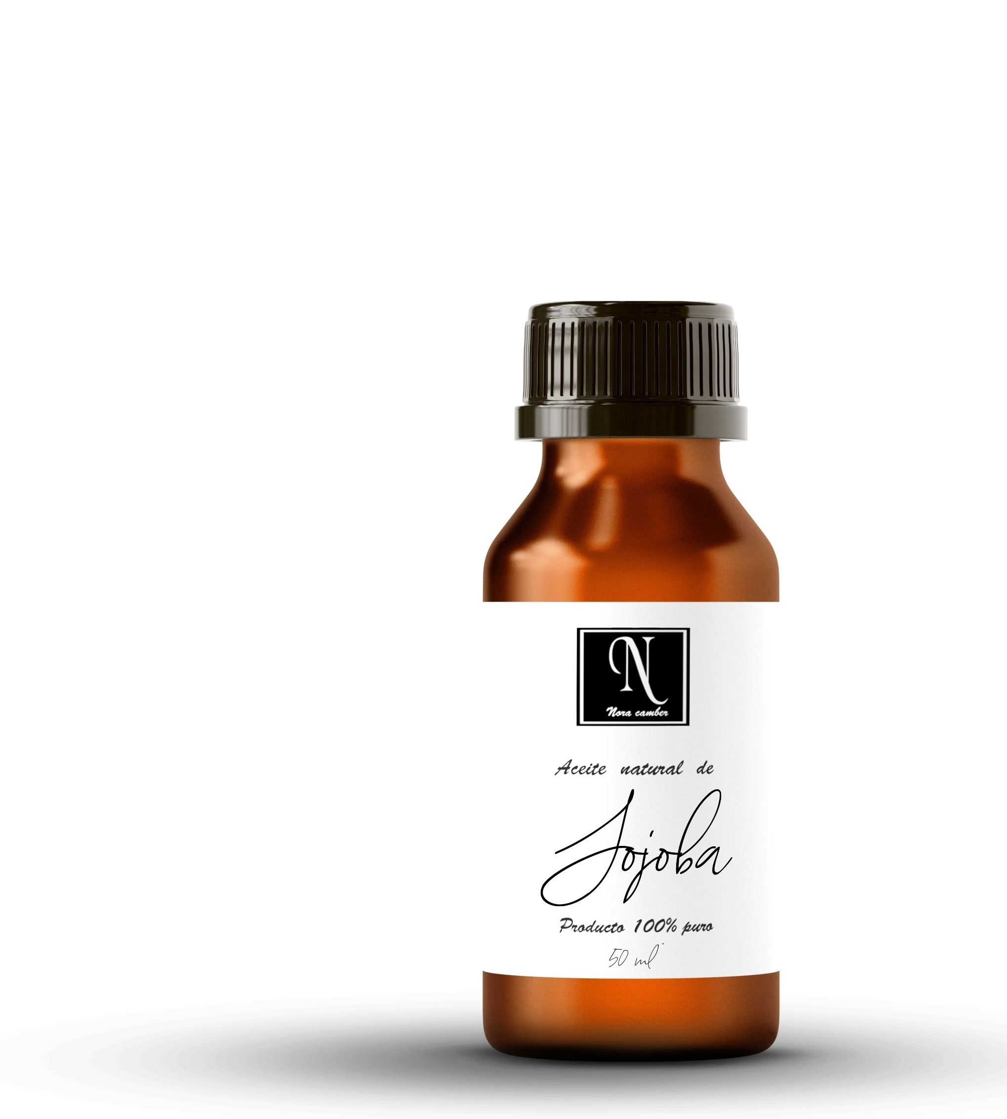 NORA CAMBER pure organic jojoba oil for skin, hair and nails-natural 100%, without additives or preservatives-moisturizing and nourishing-for facial, body and hair use.