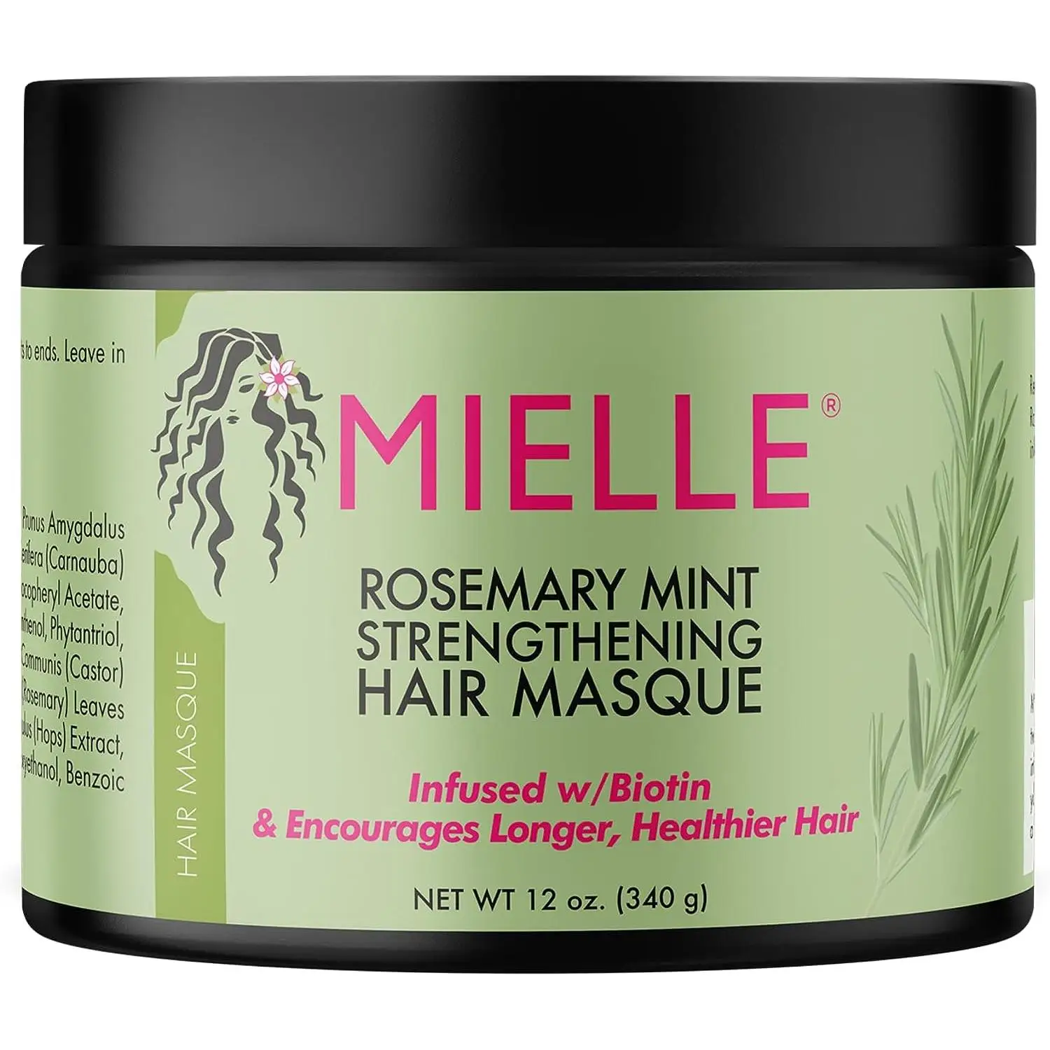 Yari Mascarilla Capilar Mielle Rosemary Mint 340g