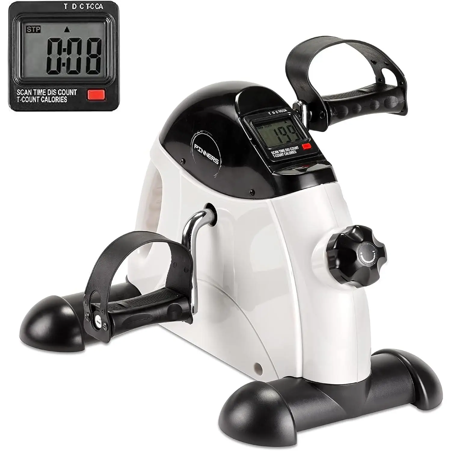 PINNERS Pedales Estáticos Para Ejercicio en Casa, Mini Bicicleta Estática, Pedaleador Estático, Aparato de Ejercicio en Casa, Pedales Personas Mayores, Pedaleador para Ancianos, Pedalier Estático