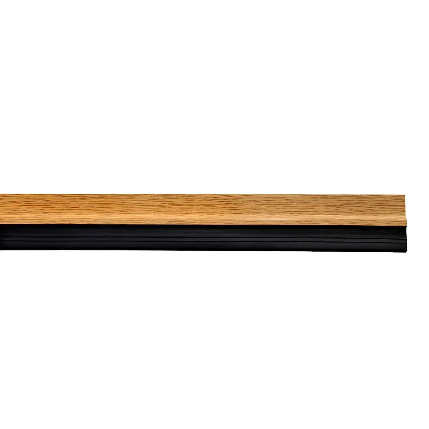 SANCO STORE - WOLFPACK LINEA PROFESIONAL Burlete Puerta Pvc Roble Con Goma 1 Metro