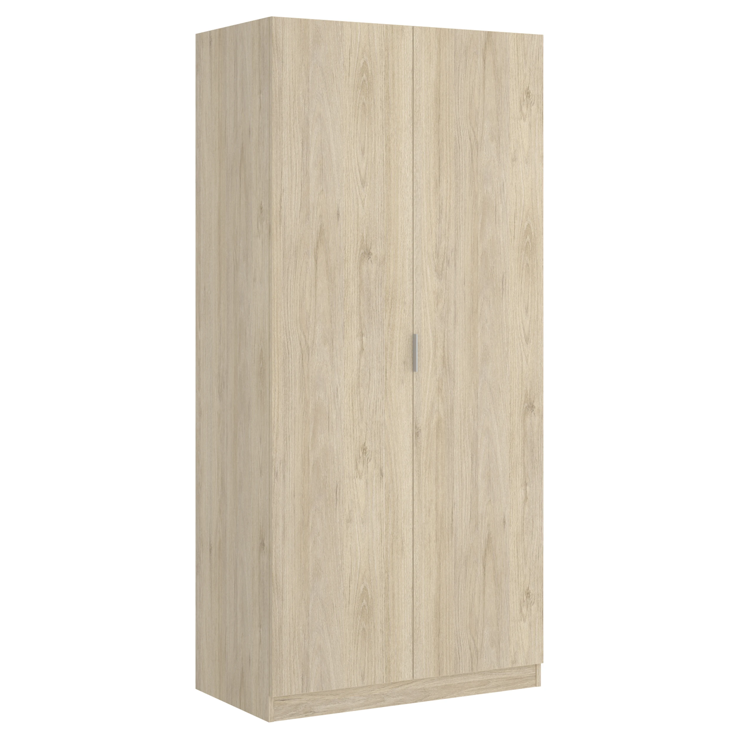 Dekit Armario 2 Puertas ESSEN Natural 184x81x52 Fácil Montaje