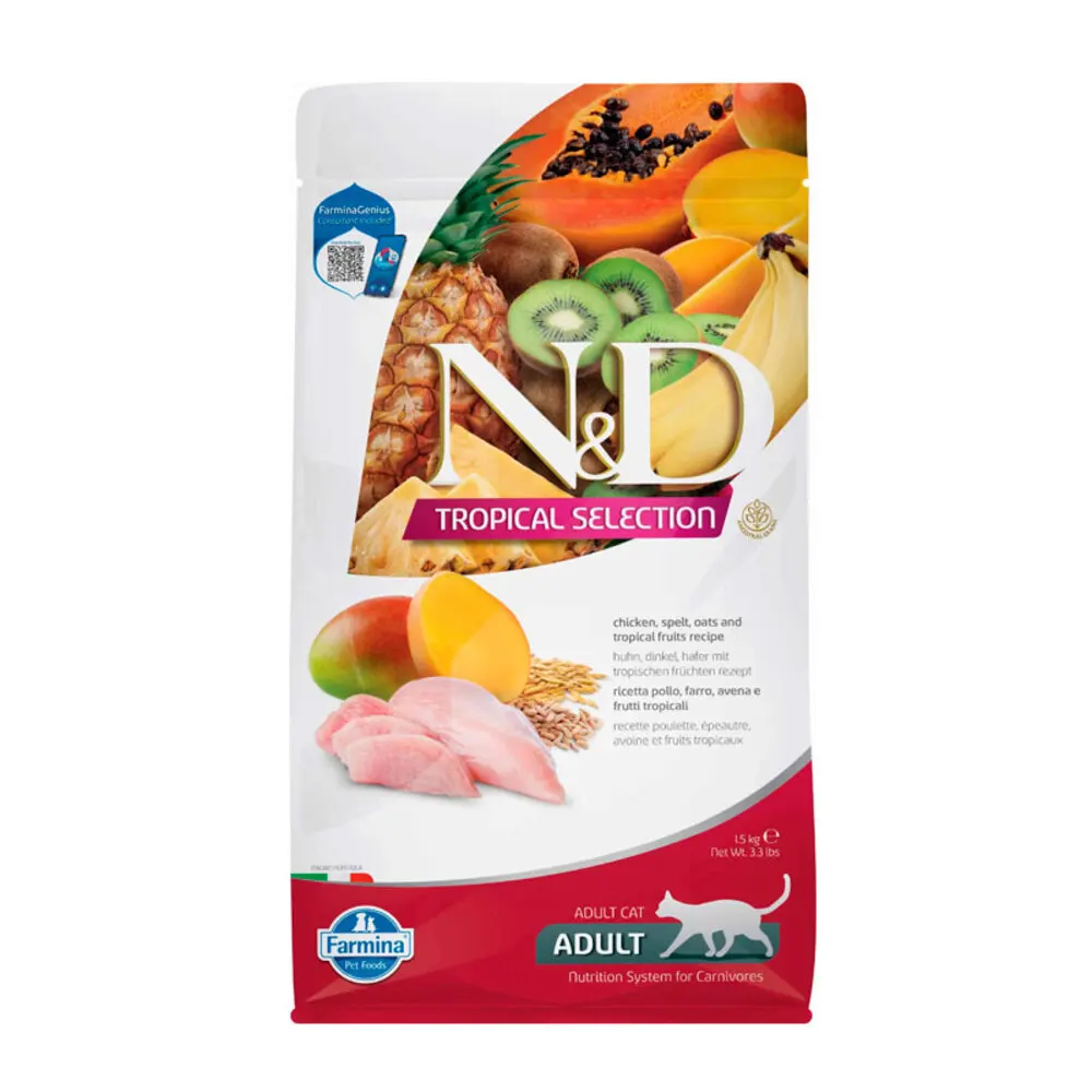 Farmina N&D Tropical Selection Pollo Pienso para Gatos