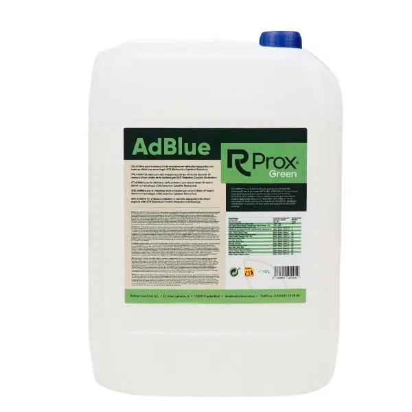AdBlue 10 litros con Boquilla. RC Prox Green Aditivo para reduccion de emisiones en vehiculos equipados con Motores Diesel con tecnología SCR