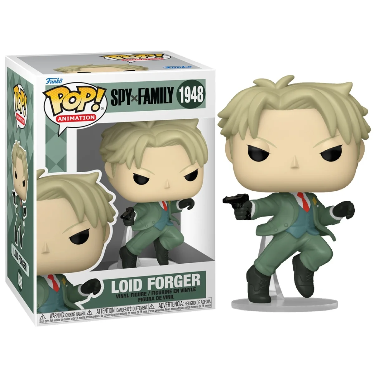 FUNKO POP! SPY X FAMILY - LOID FORGER, 86529, Nº1948, TIENDA CON LICENCIA OFICIAL