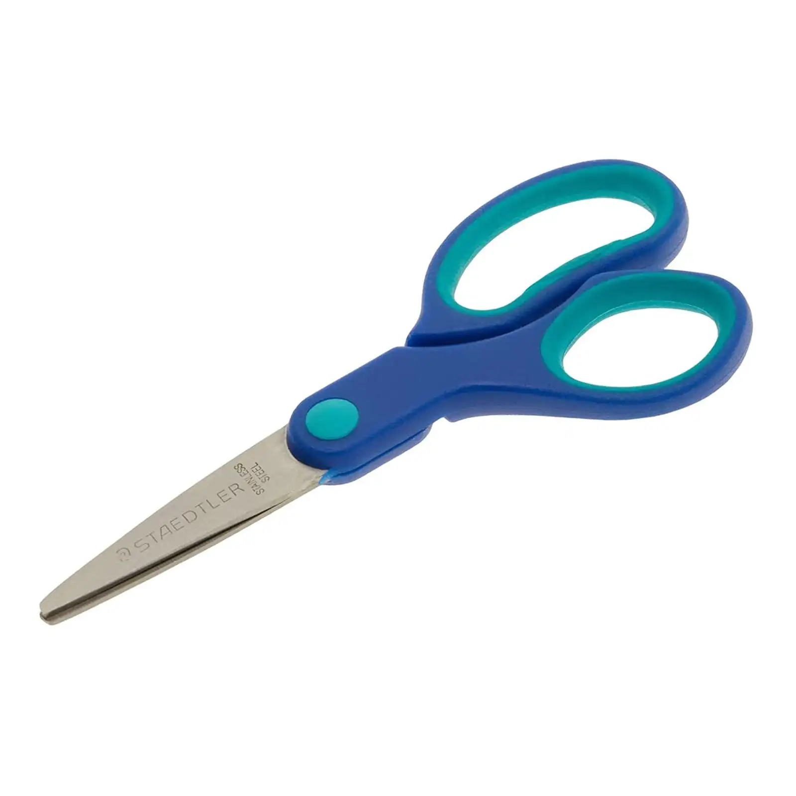 STAEDTLER - Tijeras Manualidades de Cuchillas Romas. Zurdos Noris 14 cm