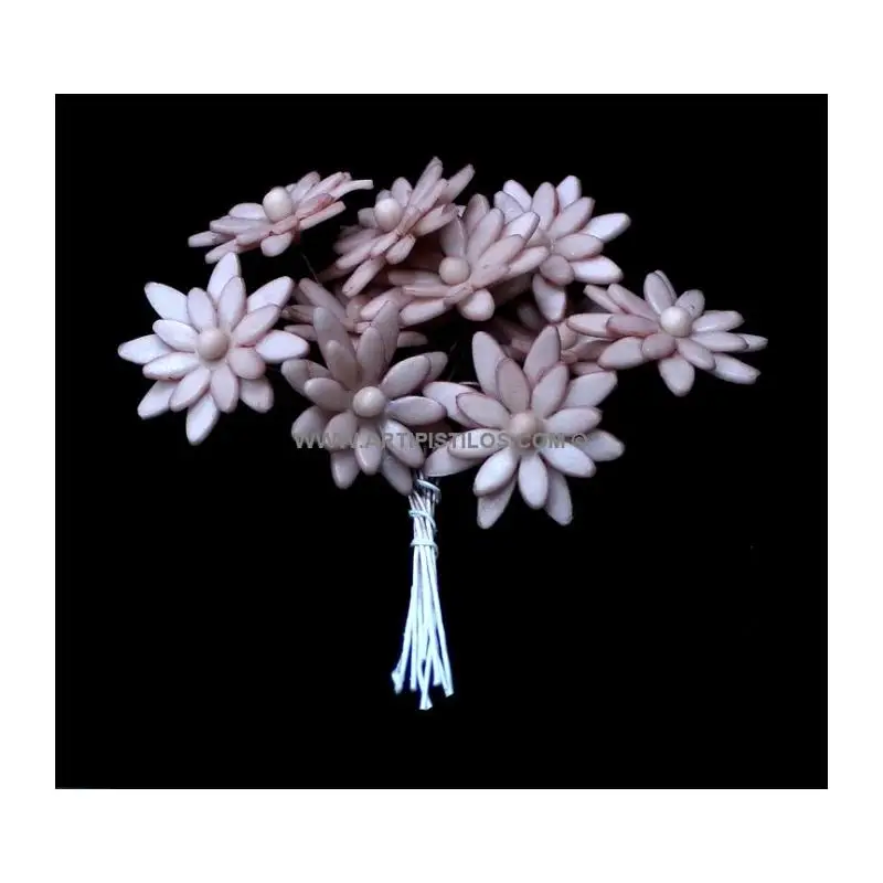 FLOR PORCELANA FRIA Raíz FLORES Inicio FLORES DE PORCELANA - Tallos de Alambre Forrados - Medidas Precisas - Precio por Unidad