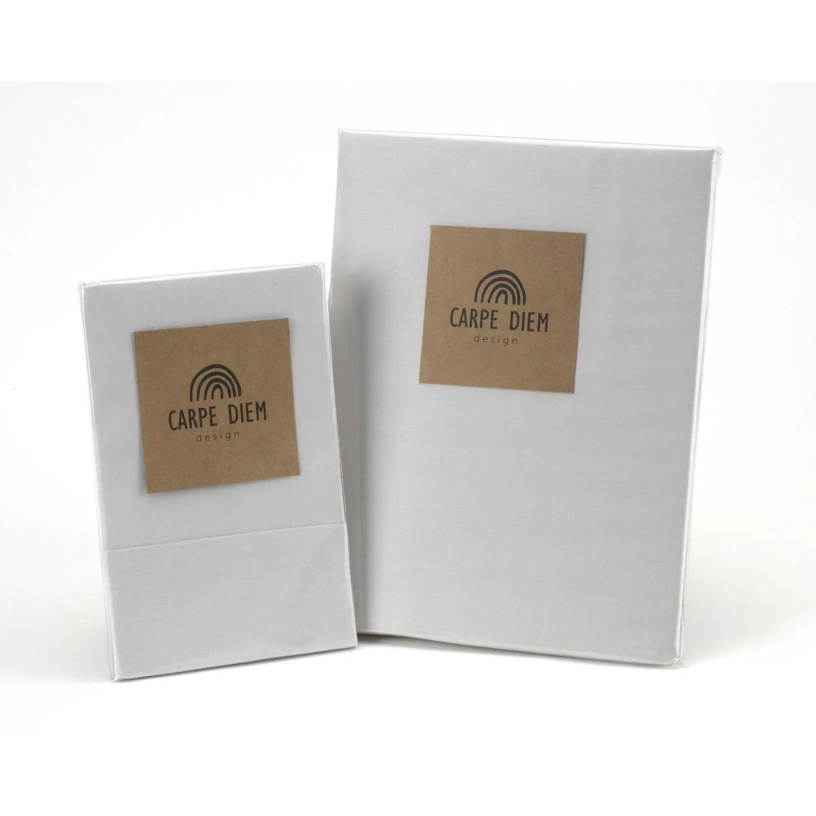 Carpe Diem - PACK 2 Funda de Almohada Decorativa o Unidad. Algodón de Alta Calidad 144 hilos. Almohada 70, 75, 90, 105, 135, 150. Suave. Rosa, Gris, Lino, Blanco...