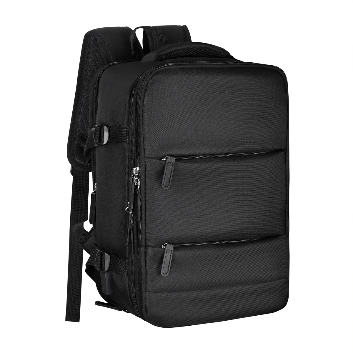 T-Lovendo Mochila de Viaje Cabina Avión 40x20x25 Cm 20L, Ryanair, Negro