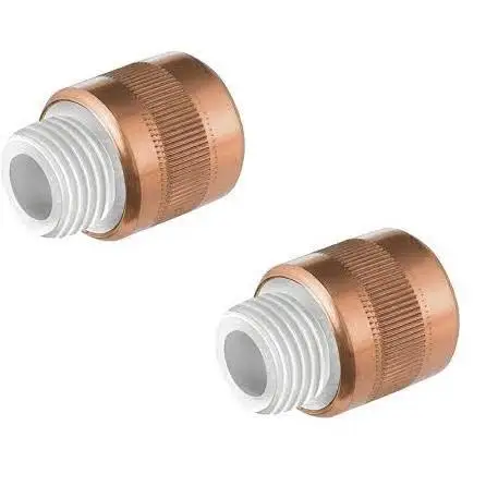 Ariston Manguitos Anti Electrolisis para Termos Eléctricos y Conexiones de Metal M-H 1/2 - Resistente a Altas Temperaturas