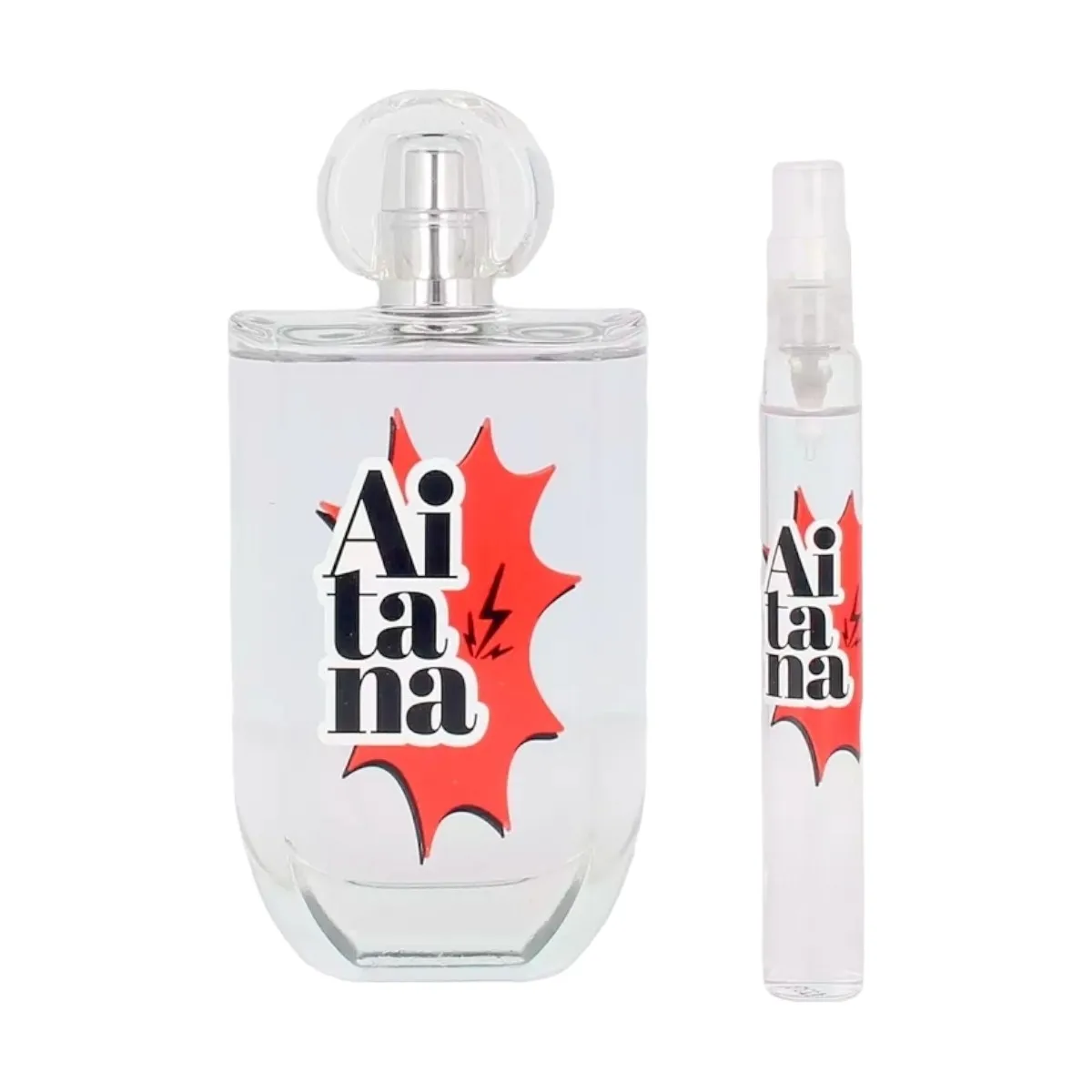 Aitana 1999 Gift Set Eau de Toilette 80ml + Hair Mist 10ml for Women, featuring a fresh citrus and floral fragrance with notes of bergamot, gardenia, and cedar, perfect for a youthful and vibrant scent experience. #2