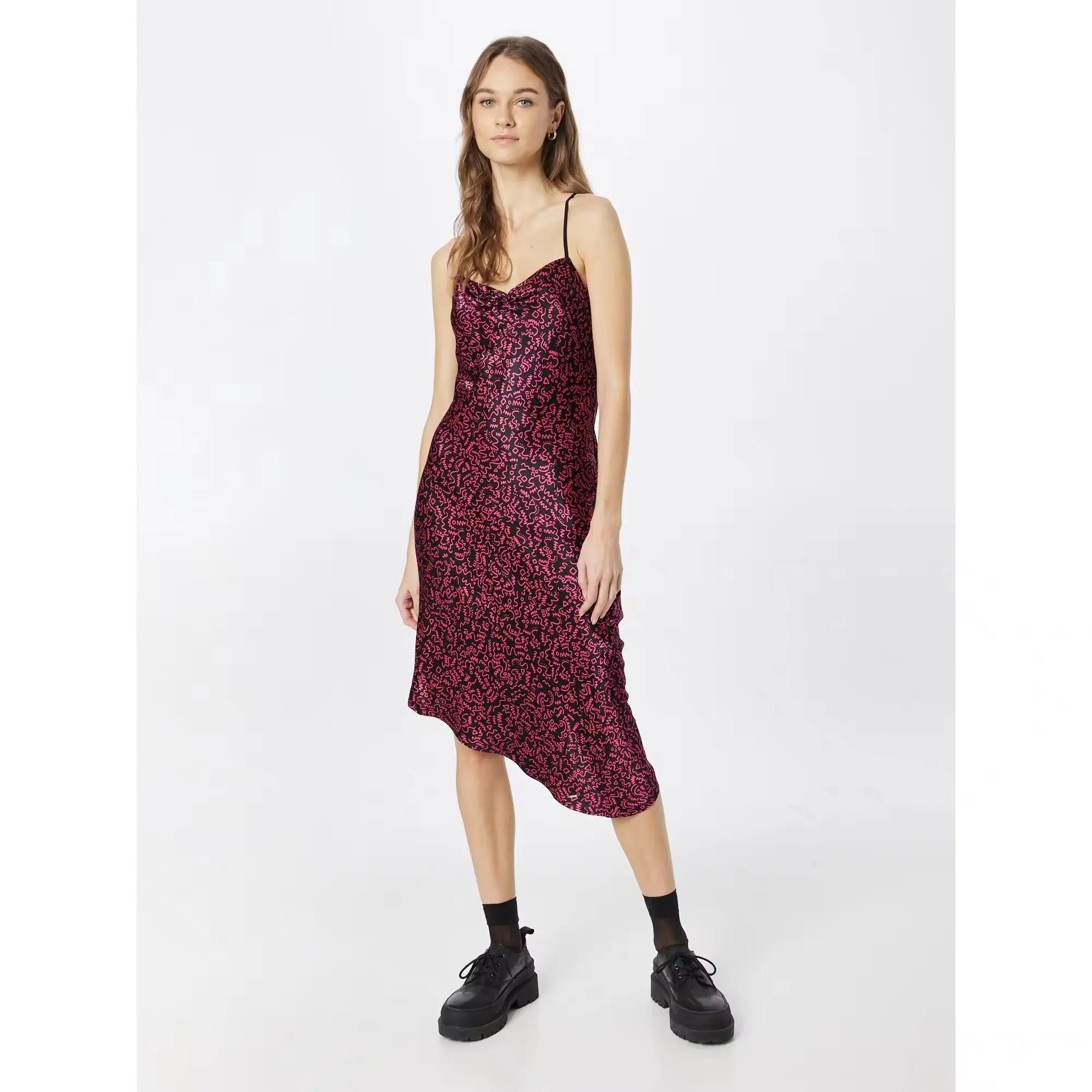 Vestido Tommy Jeans de coctail para mujer – Tommy Jeans vestido de gala para mujer – Vestido de