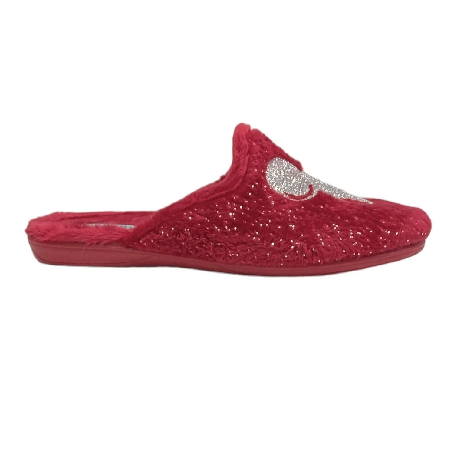 Red glitter face sneaker