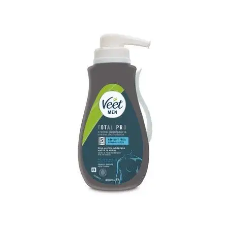 Veet men total pro sensitive skin hair removal cream 400ml