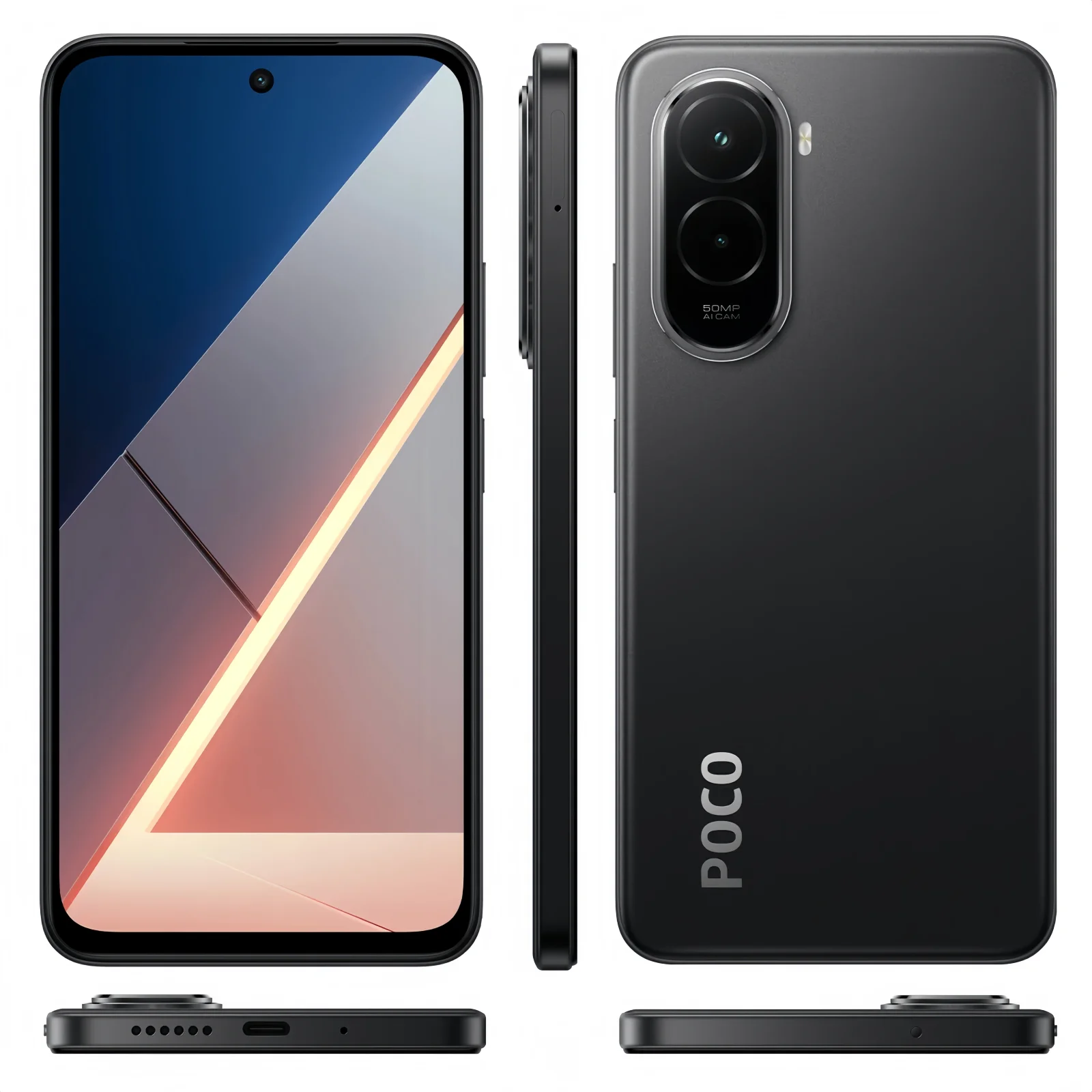 Xiaomi poco m7 4g mobile 8+256gb, 50mp ai camera, 6.9" fhd+ screen, snapdragon 685, 33w + 18w reversible charging, without charger