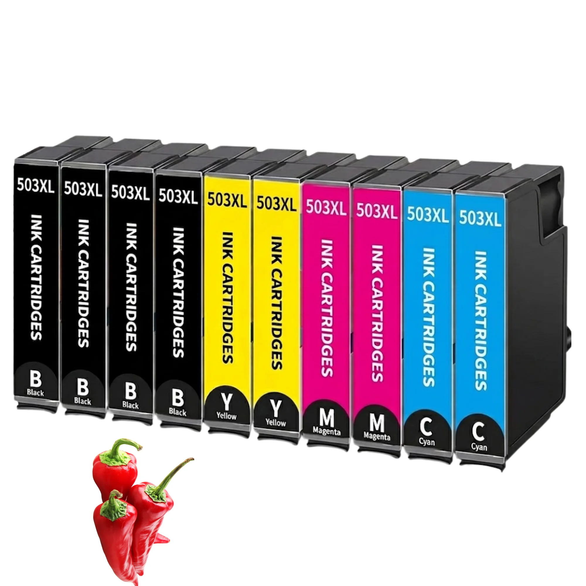 10 cartuchos de tinta  Cartuchos de Tinta Compatible Epson 503XL para XP-5200 XP-5205