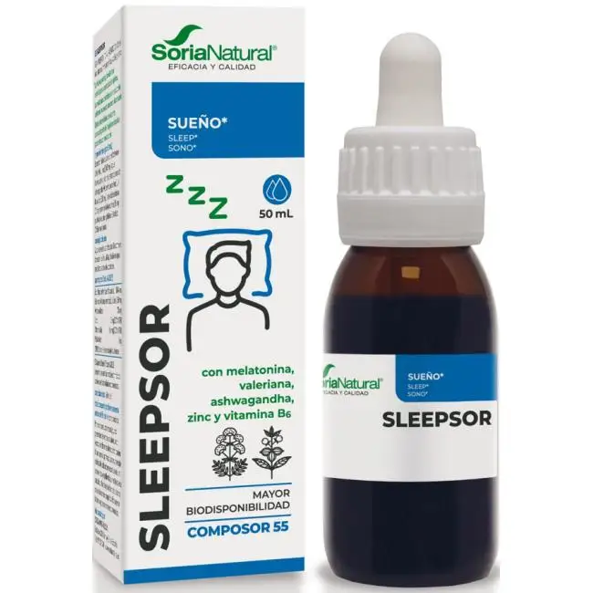 Soria Natural Composor 55 Sleepsor 50 Ml.