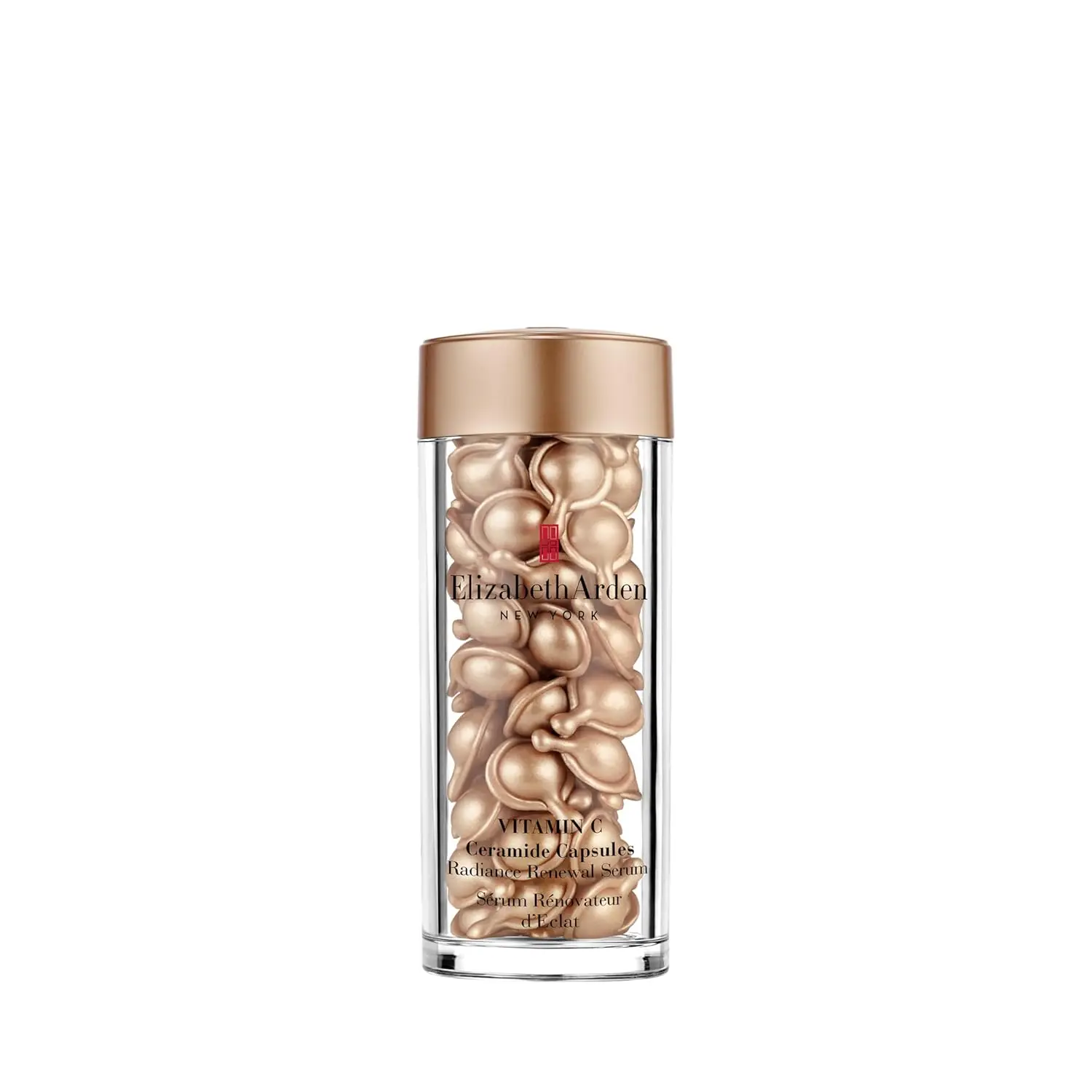 Elizabeth Arden - Cápsulas de Sérum de Vitamina C y Ceramidas, Estimulan y Prolongan la Luminosidad, Reducen el Envejecimiento de la Piel, Monodosis, Aplicar 1 al Día. 90 unidades.