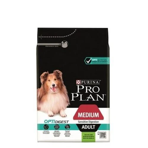 Purina Pienso Pro Plan Medium Optidigest Cordero Para Perros Adultos - 3Kg